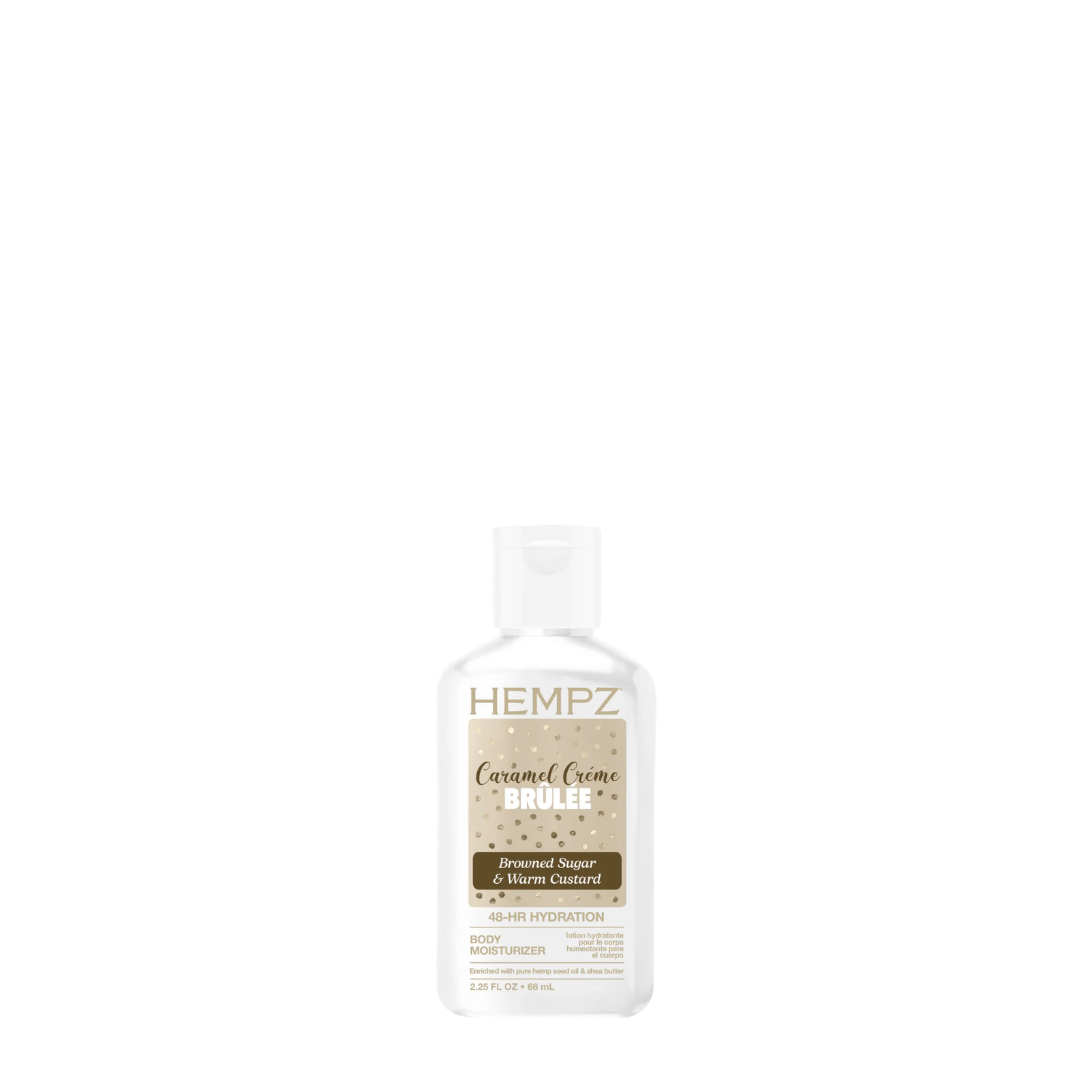 Hempz Caramel Crème Brulee Body Moisturizer (Dessert-inspired body moisturizer)