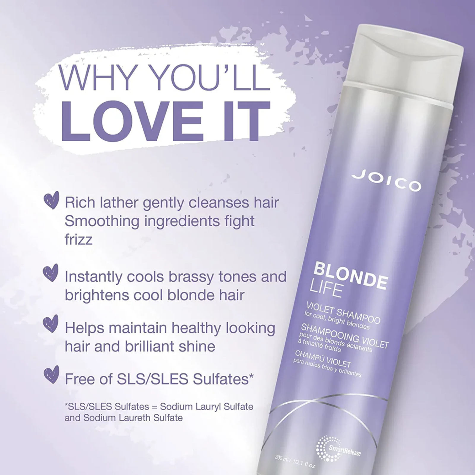 Joico Blonde Life Violet Shampoo (Purple toning shampoo)