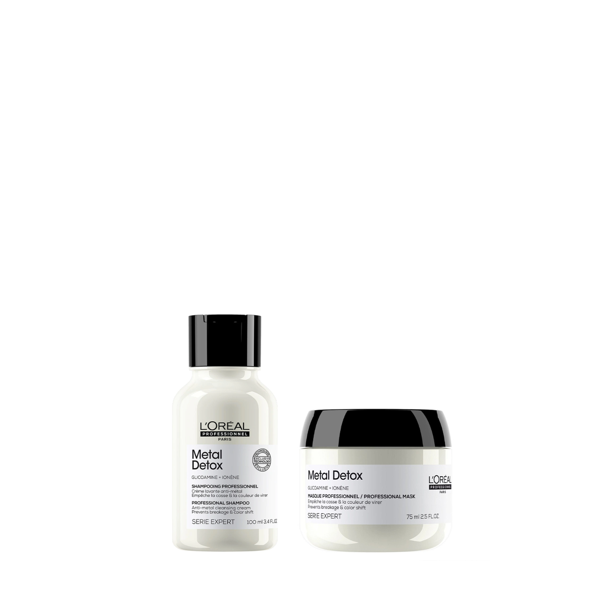 L'Oréal Professionnel Mini Metal Detox Duo Kit (2in1 mini detox hair set)