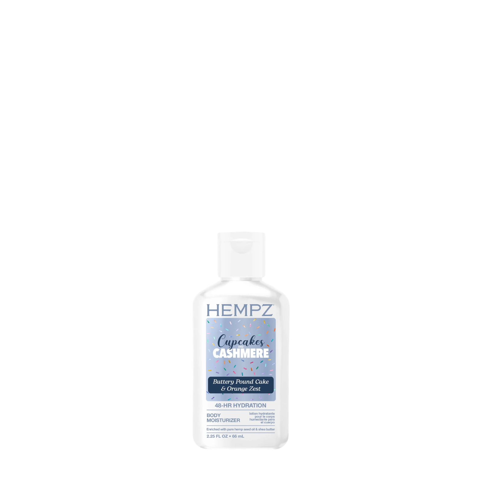 Hempz Cupcake & Cashmere Body Moisturizer (Gourmand body moisturizer)