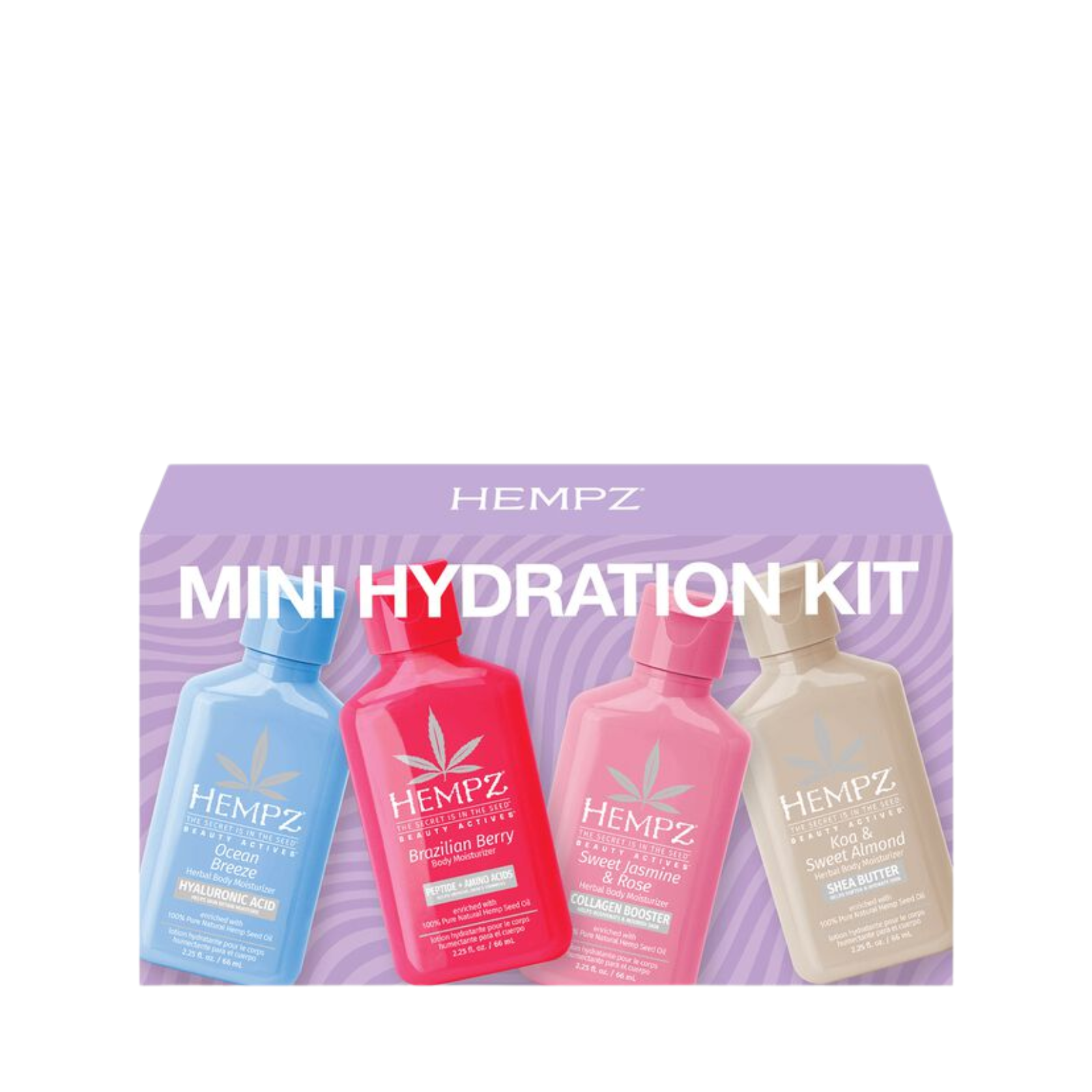 Hempz Mini Hydration Kit - Beauty Actives (4in1 body lotion set)