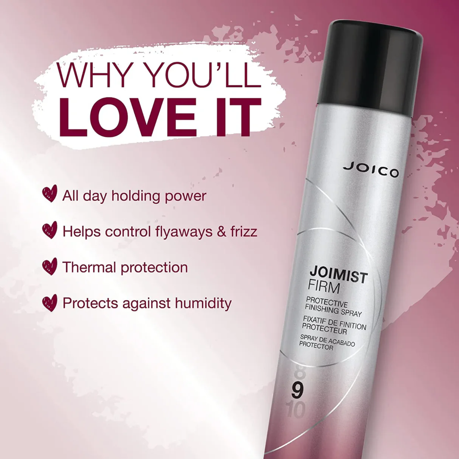 JoiMist Firm Protective Finishing Spray (Strong hold hairspray)