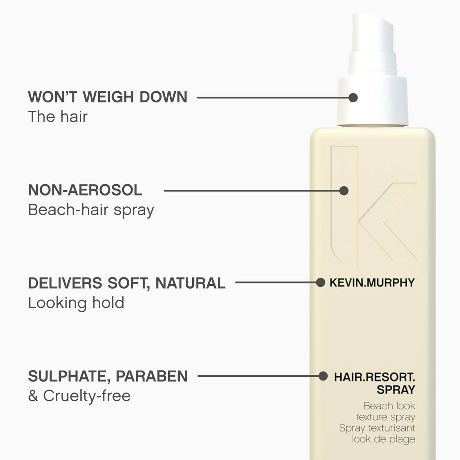 KEVIN.MURPHY HAIR.RESORT.SPRAY (Beach texture styling spray)
