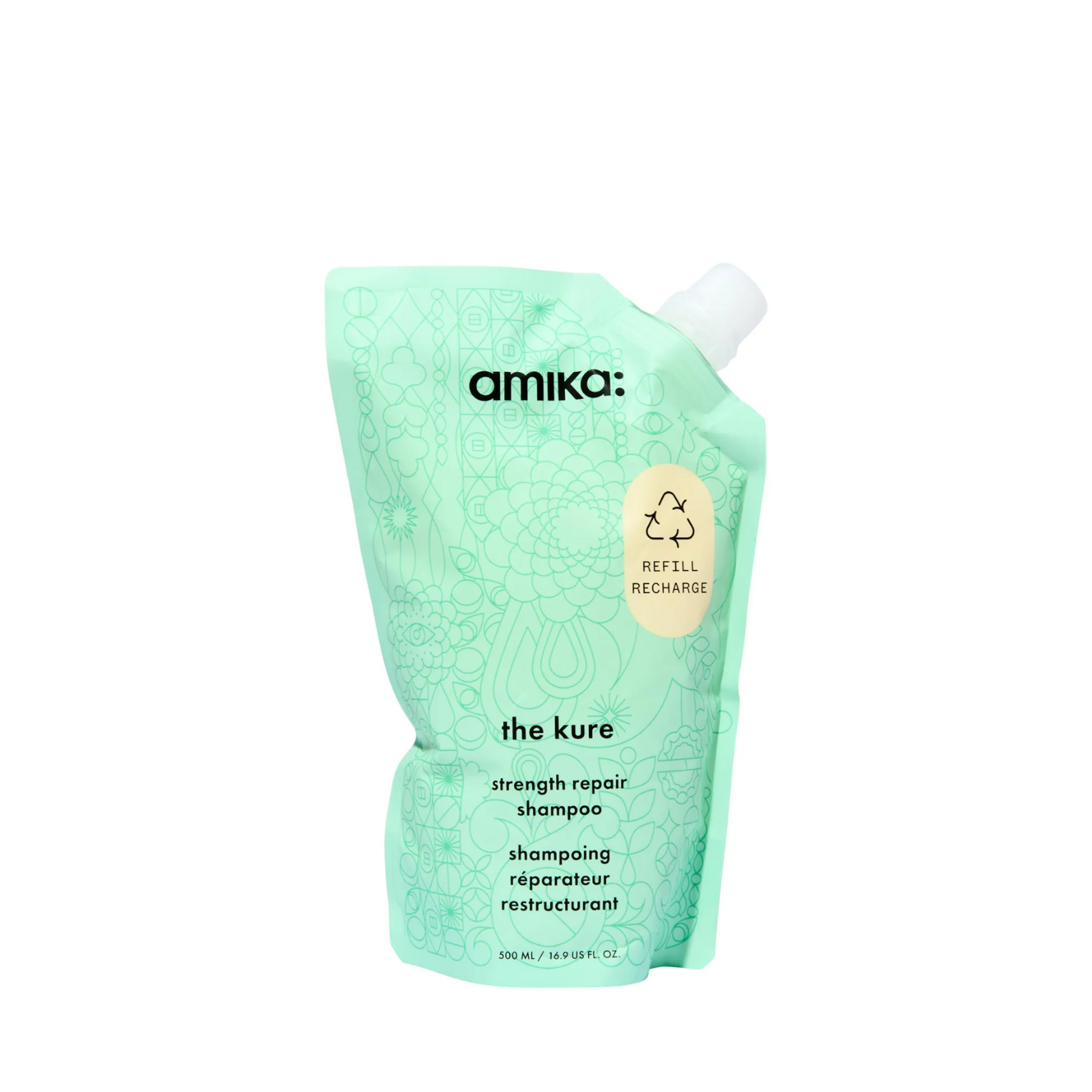 Відновлюючий шампунь для пошкодженого волосся Amika (The Kure Bond Repair Shampoo)