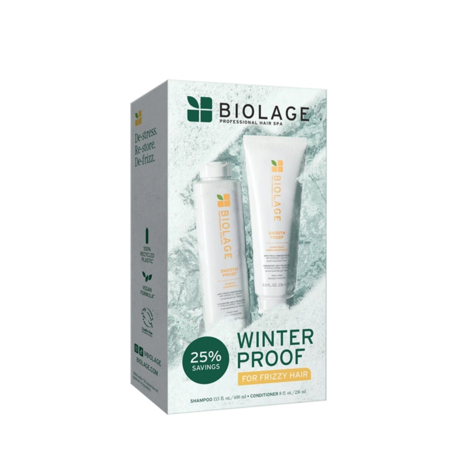 Biolage Smooth Proof Holiday Kit (Frizz control and silkiness)