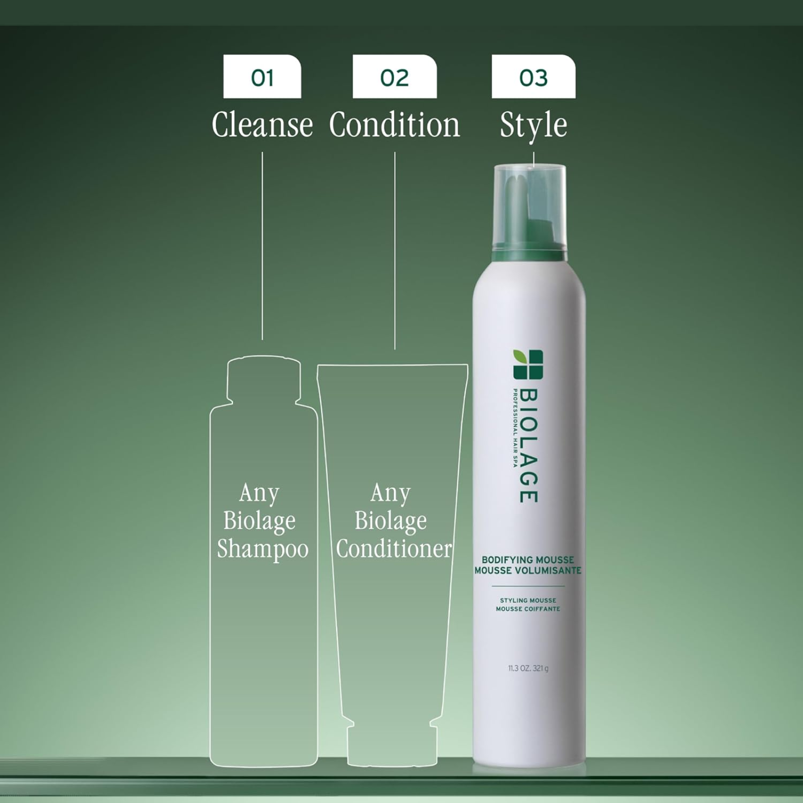 Biolage Bodifying Mousse (Volume boost & lift)