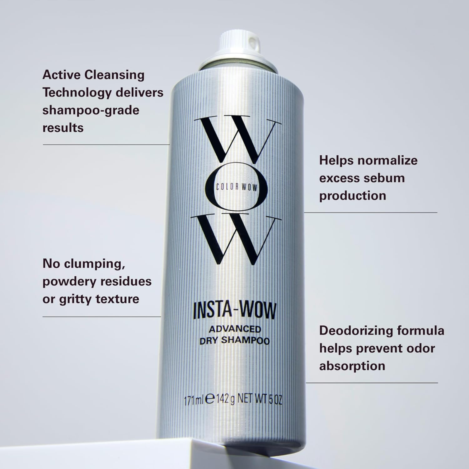 COLOR WOW Insta-WOW Advanced Dry Shampoo (Removes up to 95% of oil for a shampoo-grade clean)