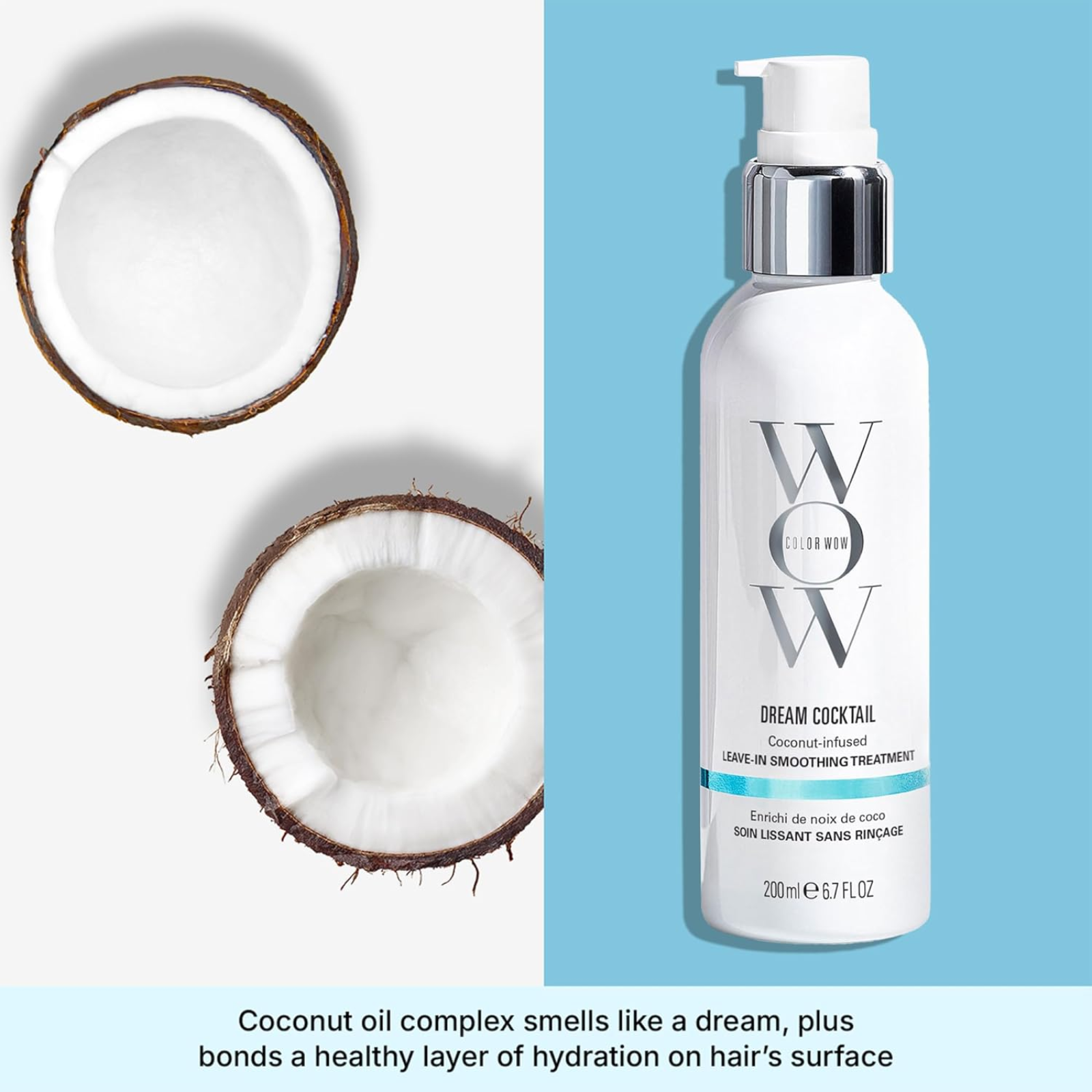 COLOR WOW Dream Cocktail Coconut-Infused (Hydrating leave-in treatment)