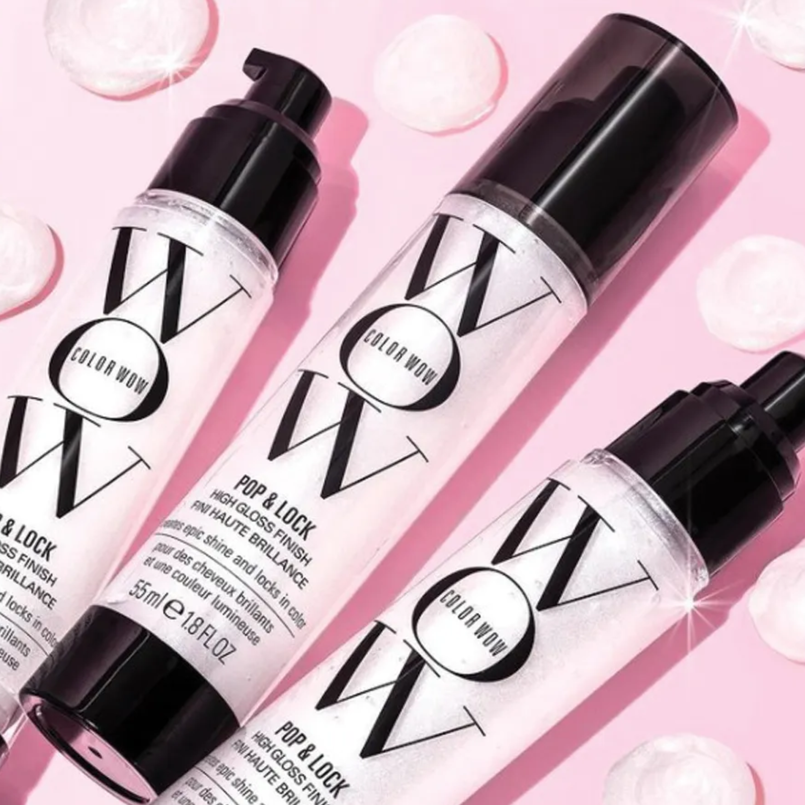 COLOR WOW Pop + Lock Frizz-Control & Glossing Serum (Moisturizing crystal-clear serum)