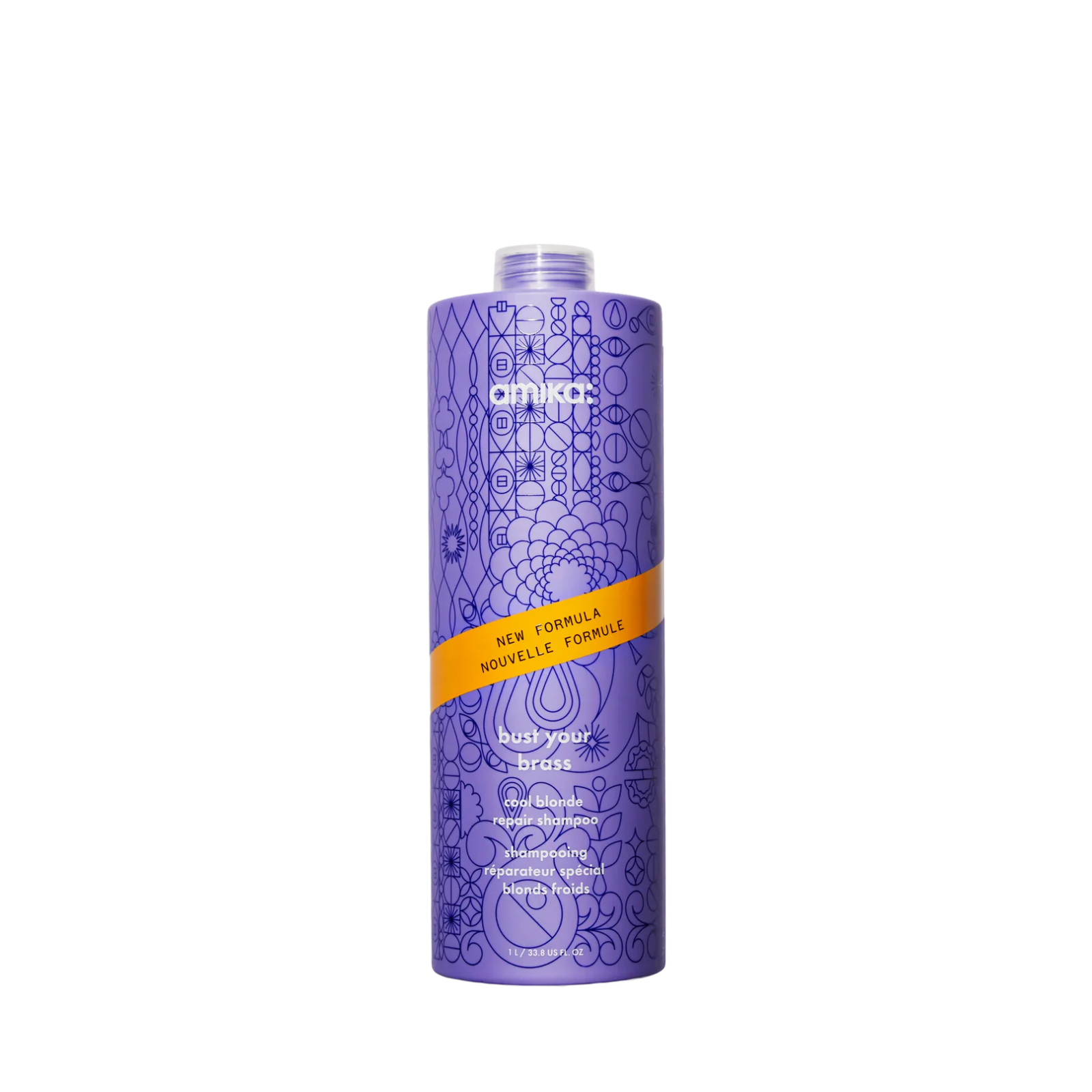 Шампунь для светлых волос Amika (Bust Your Brass Cool Blonde Repair Shampoo)