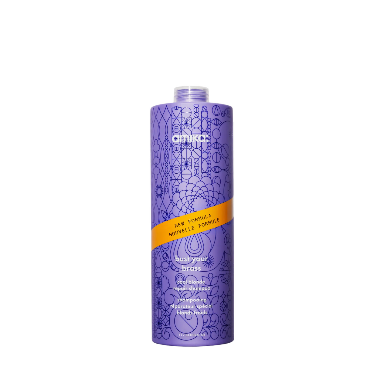 Шампунь для світлого волосся Amika (Bust Your Brass Cool Blonde Repair Shampoo)