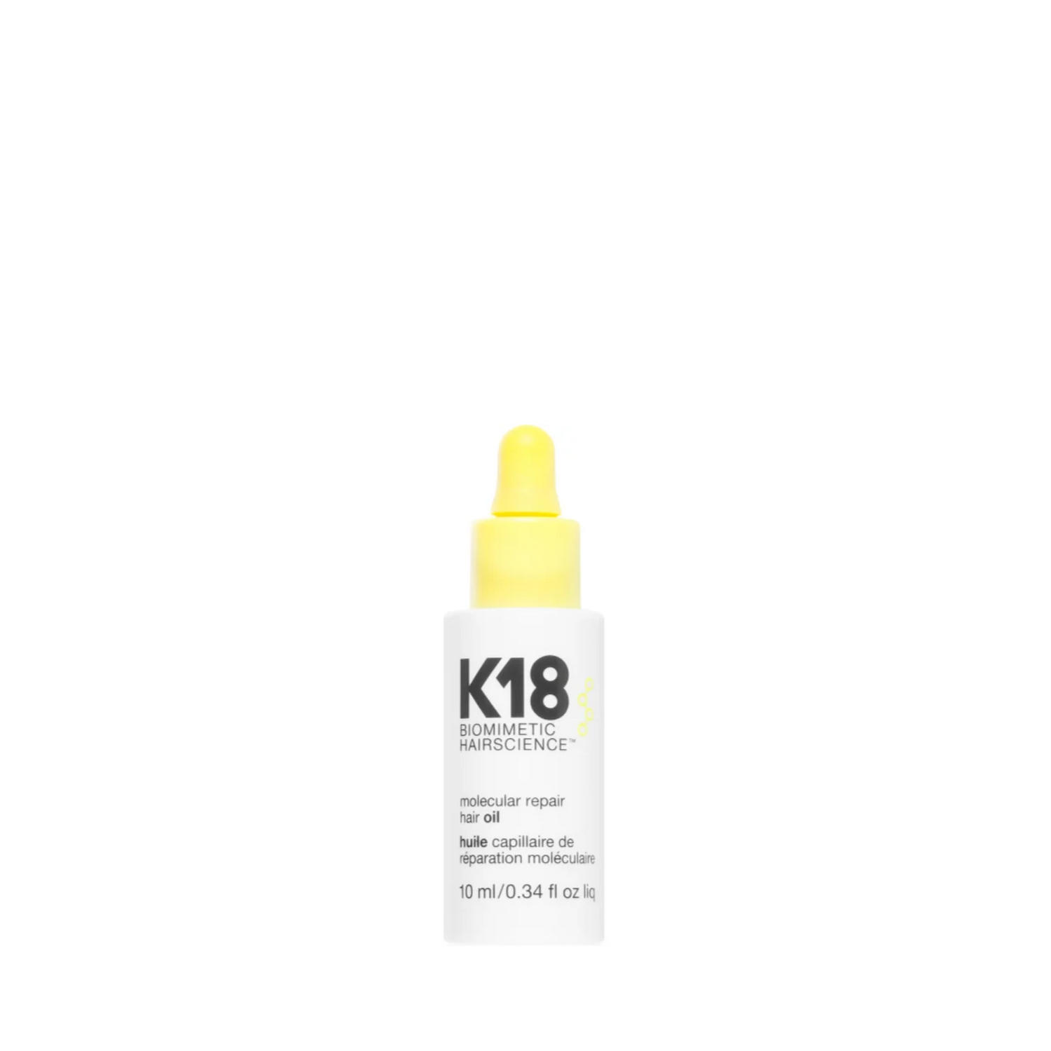 K18 Biomimetic Hairscience Leave-in Molecular REPAIR 2024 HAIR OIL 1 fluid oz. 30 ml