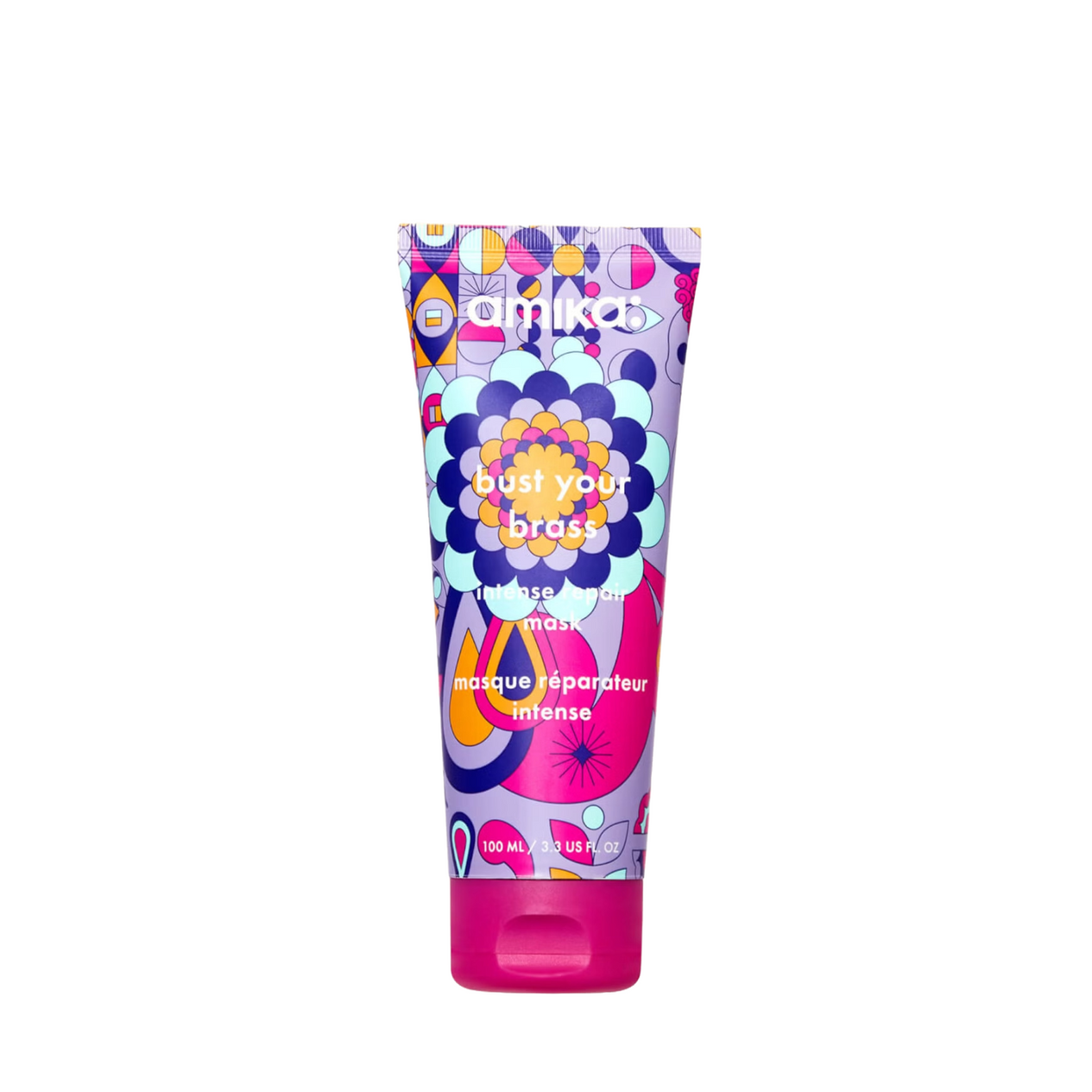 Відновлююча маска для світлого волосся Amika (Bust Brass Blonde Intense Repair Mask)