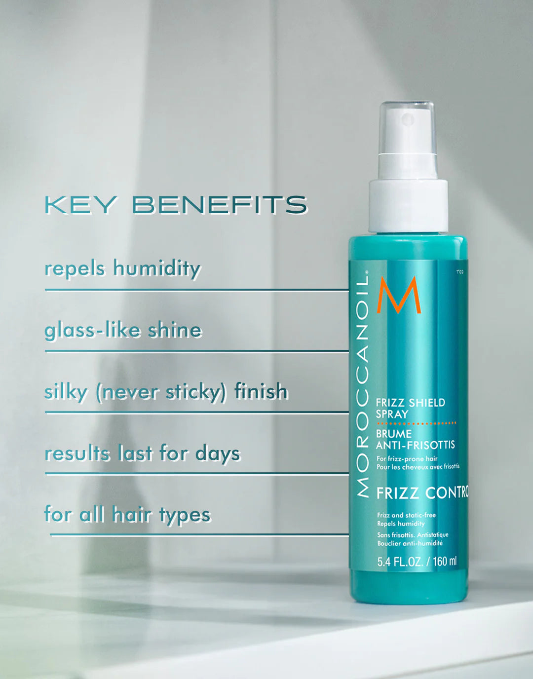 MoroccanOil Frizz Shield Spray (Styling mist)