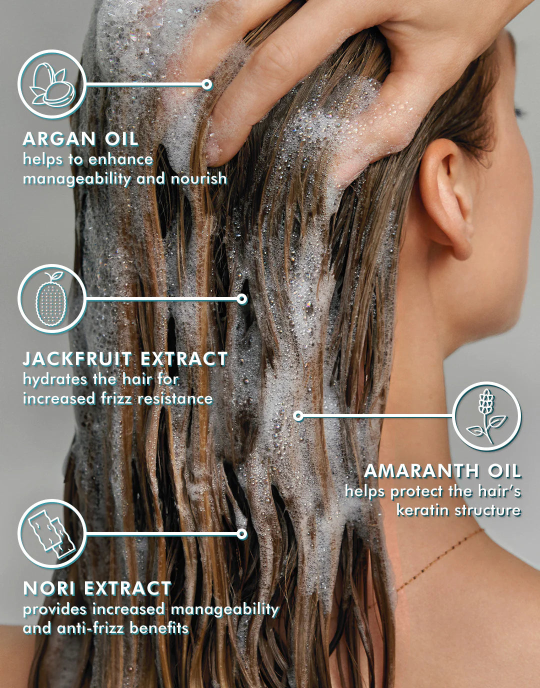 MoroccanOil Frizz Control Shampoo (Gentle shampoo)