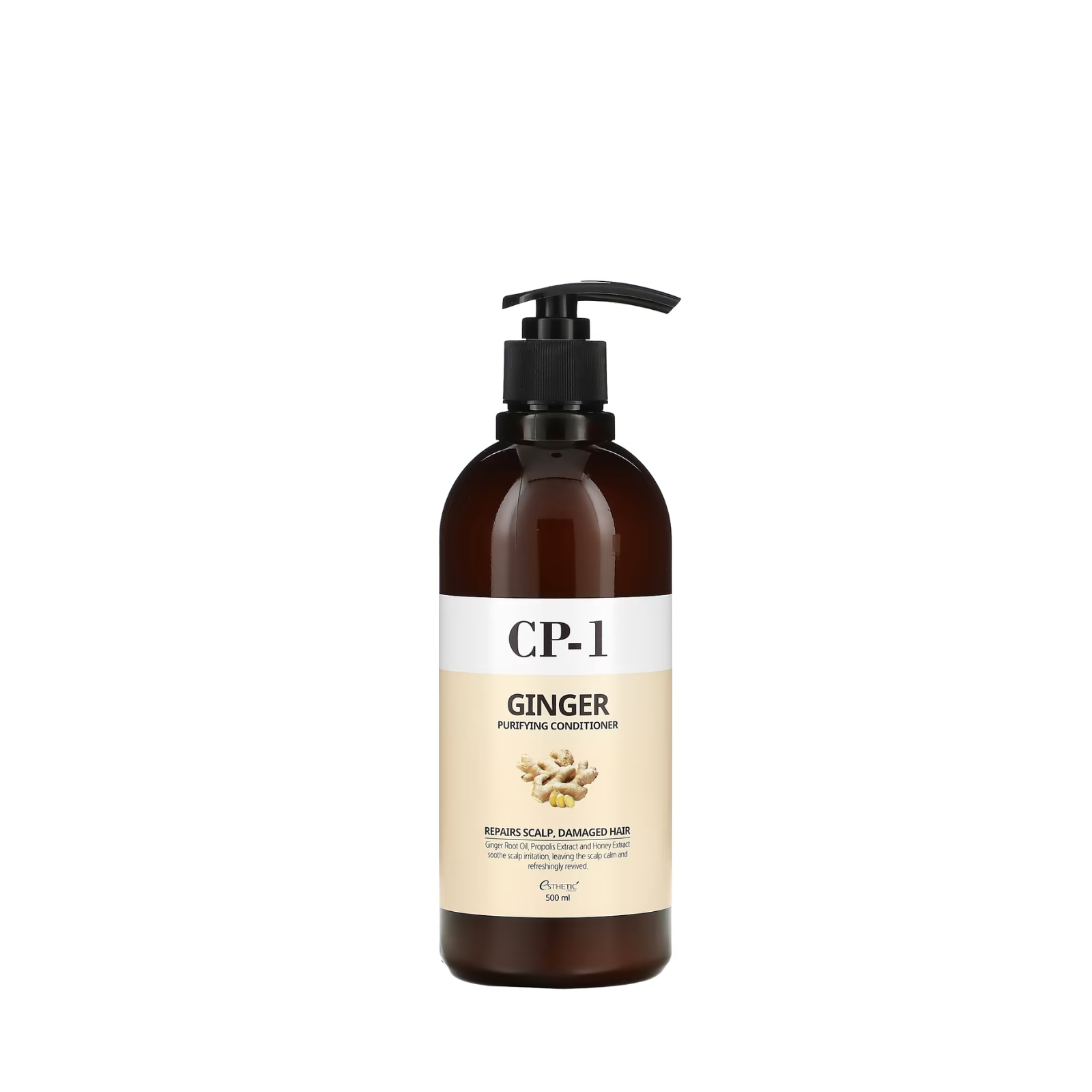 Hair conditioner with ginger extract by Esthetic House (Esthetic House CP-1 Ginger Purifying Conditioner)