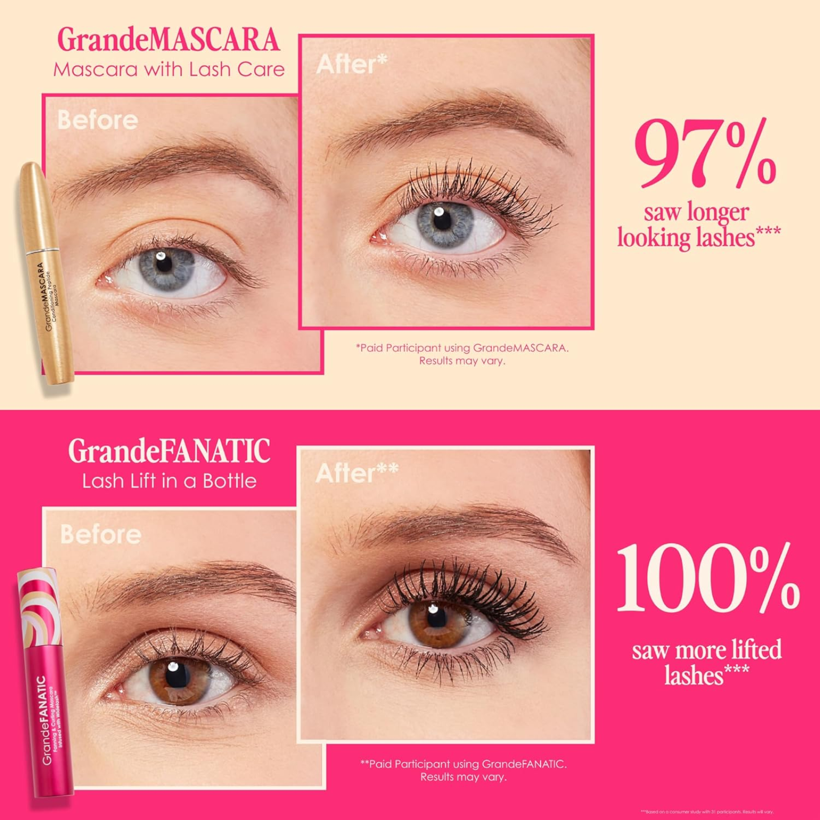 Grande Cosmetics Lash Vibes (5in1 set for lashes)