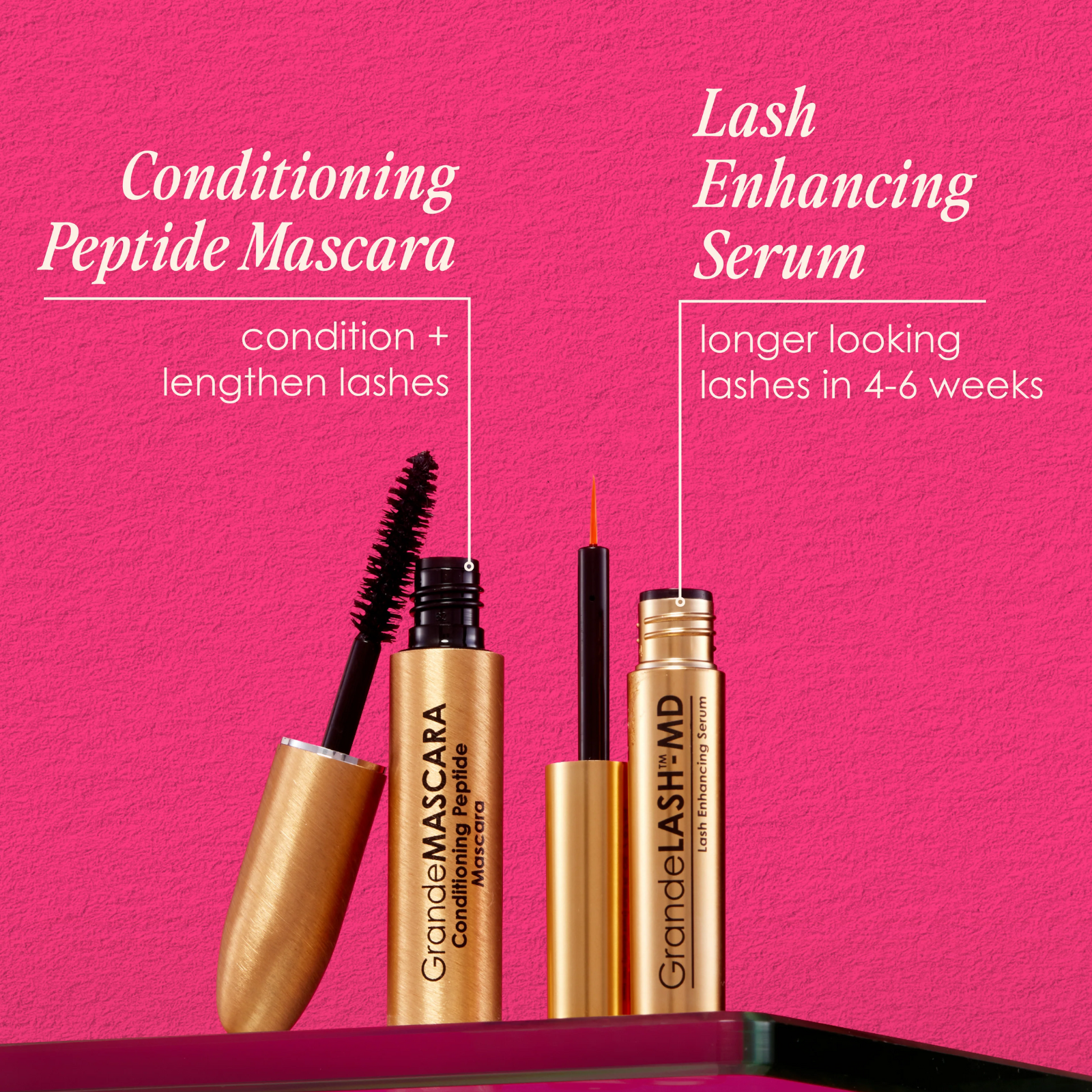 Grande Cosmetics 2 Step Lash System (Lash care duo)