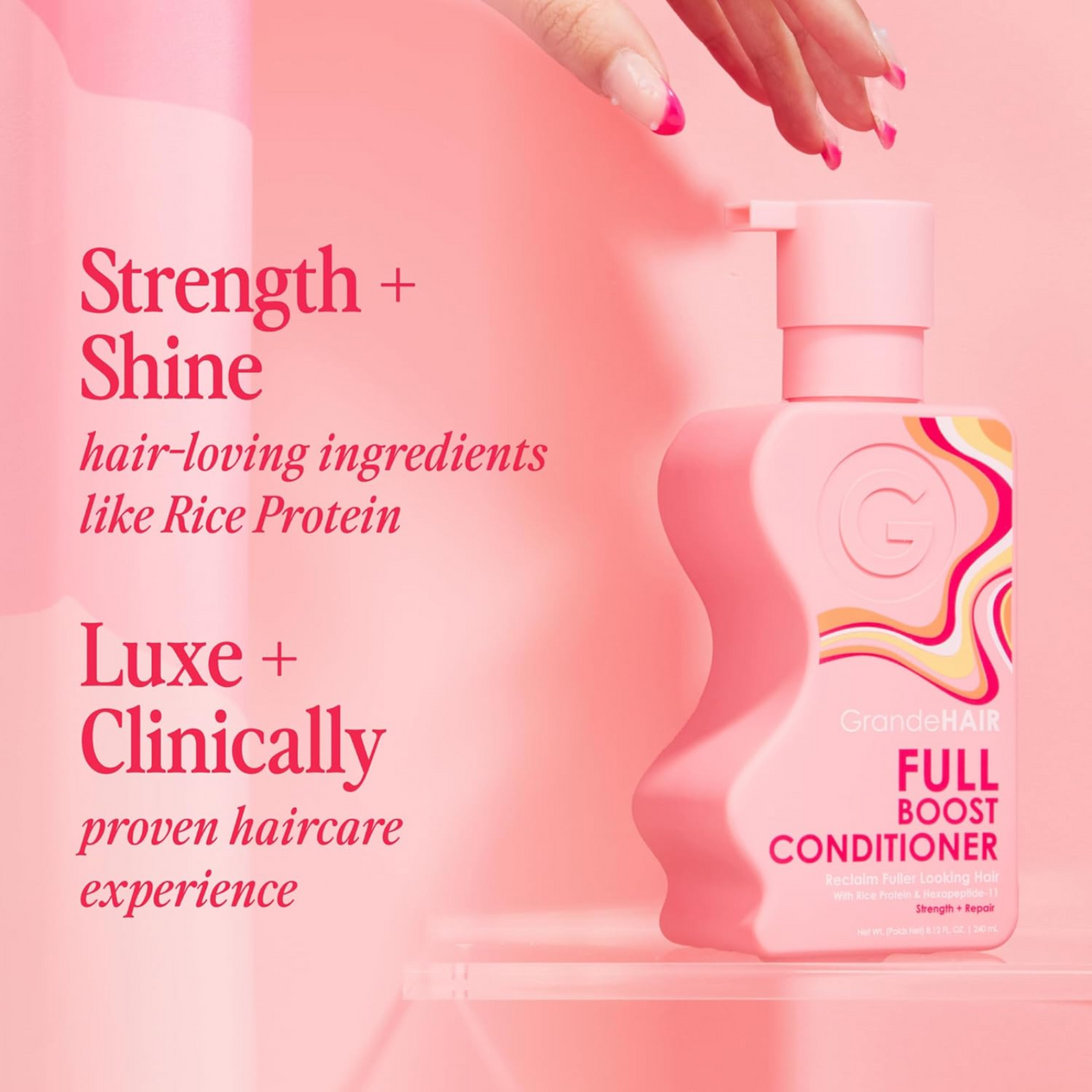 GrandeHair Full Boost Conditioner (Conditioner for damaged hair)