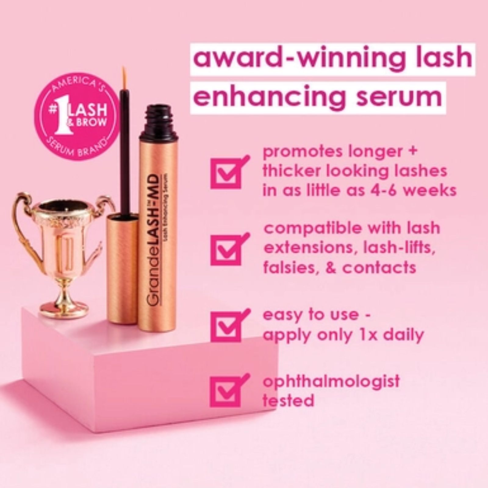 GrandeLASH-MD Lash Enhancing Serum (Lash growth & strengthening serum)
