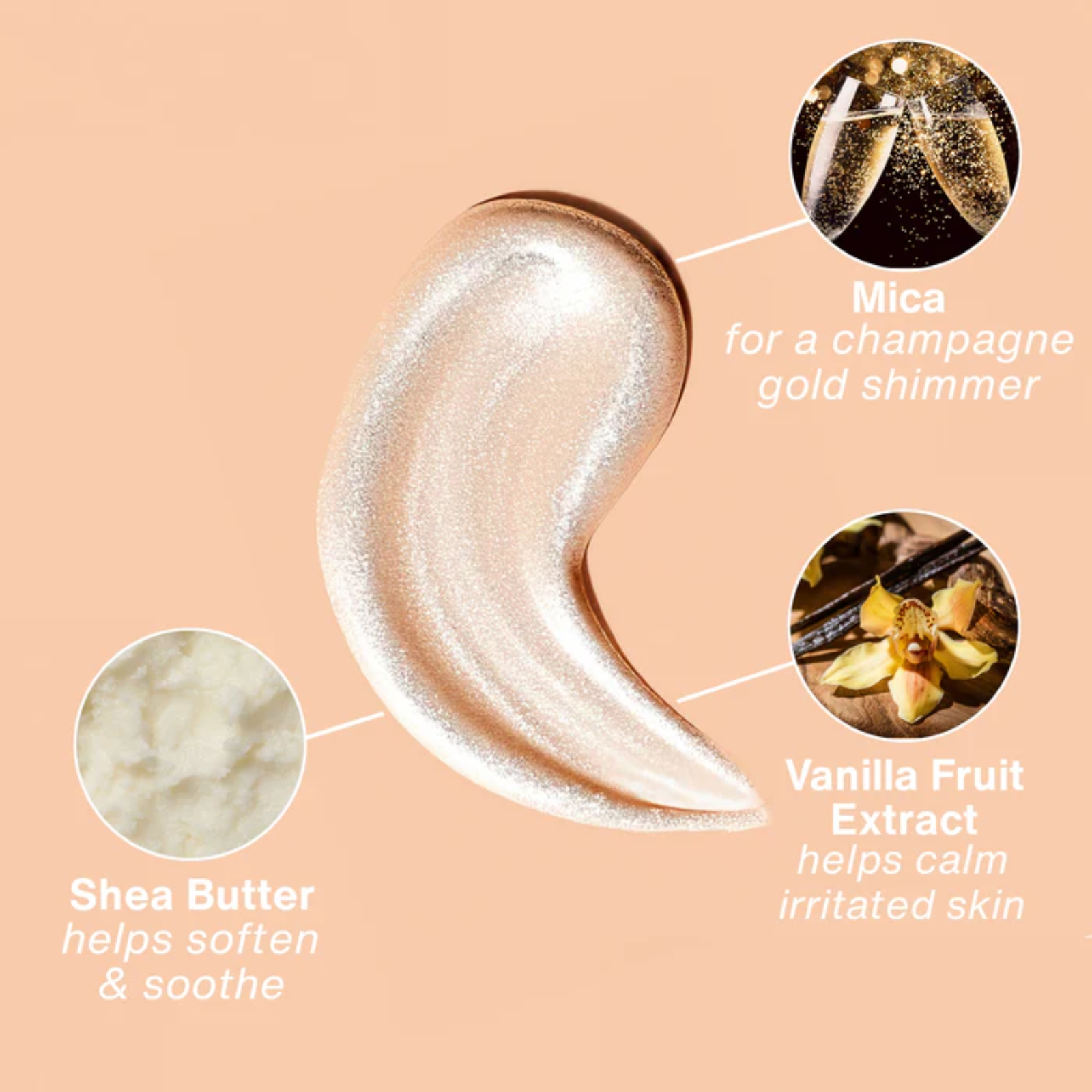 Hempz Spun Sugar & Vanilla Bean Body Moisturizer (Shimmer body moisturizer)