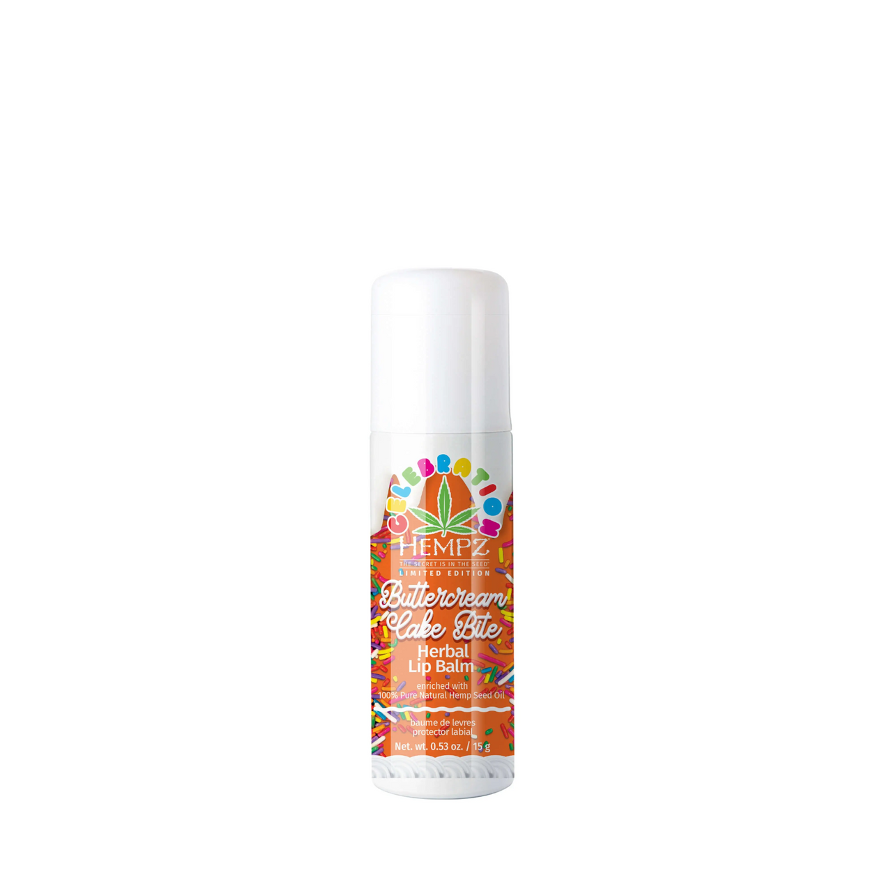 Hempz Buttercream Cake Bite Herbal Lip Balm (Limited-edition lip treatment)