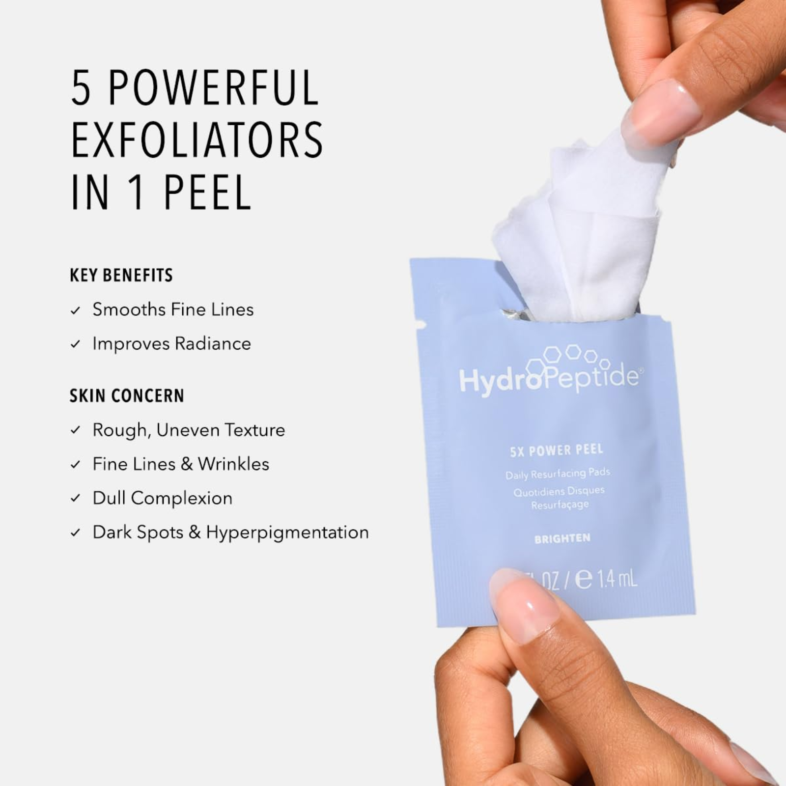 HydroPeptide 5x Power Peel (Daily exfoliating treatment)