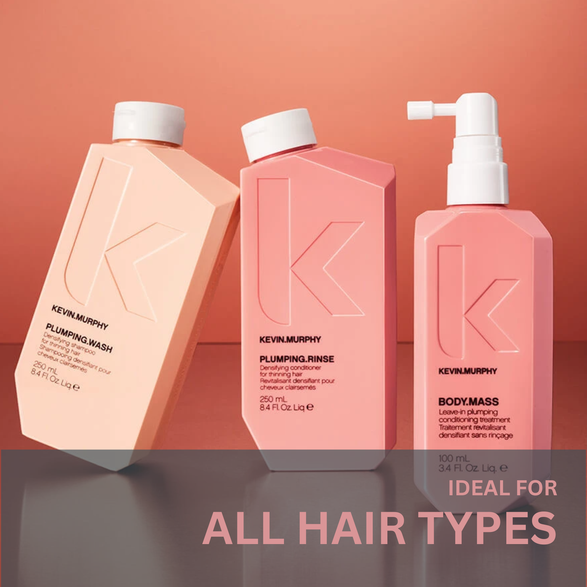 KEVIN.MURPHY PLUMPING POWER (3in1 nourish and uplift hair set)