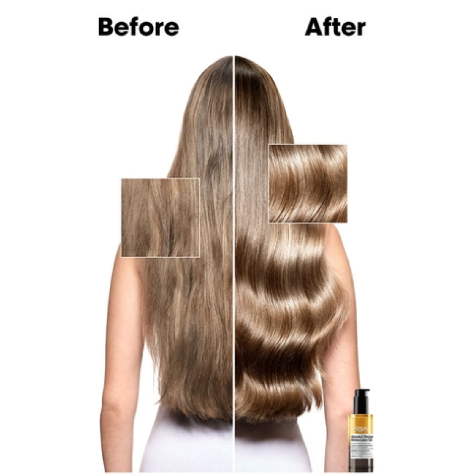 L'Oréal Professionnel Absolut Repair Molecular Bi-Phase Oil (Oil for shine and frizz control)
