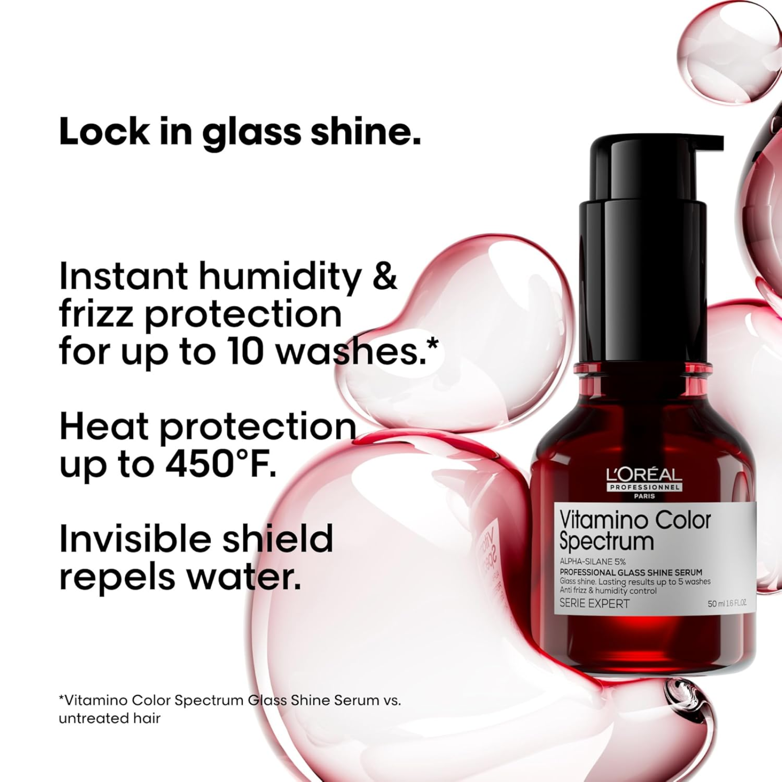 L'Oréal Professionnel Vitamino Color Spectrum Glass Shine Serum (Serum with glass shine)