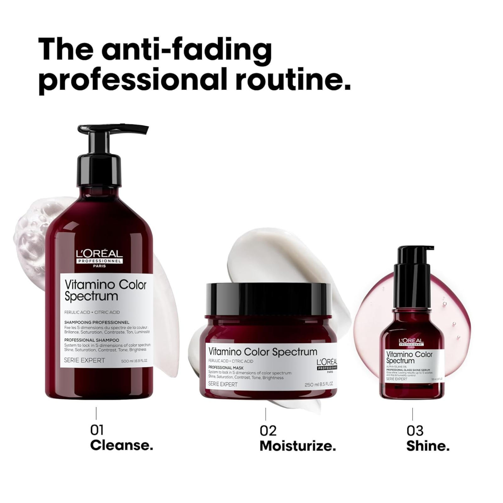 L'Oréal Professionnel Vitamino Color Spectrum Glass Shine Serum (Serum with glass shine)