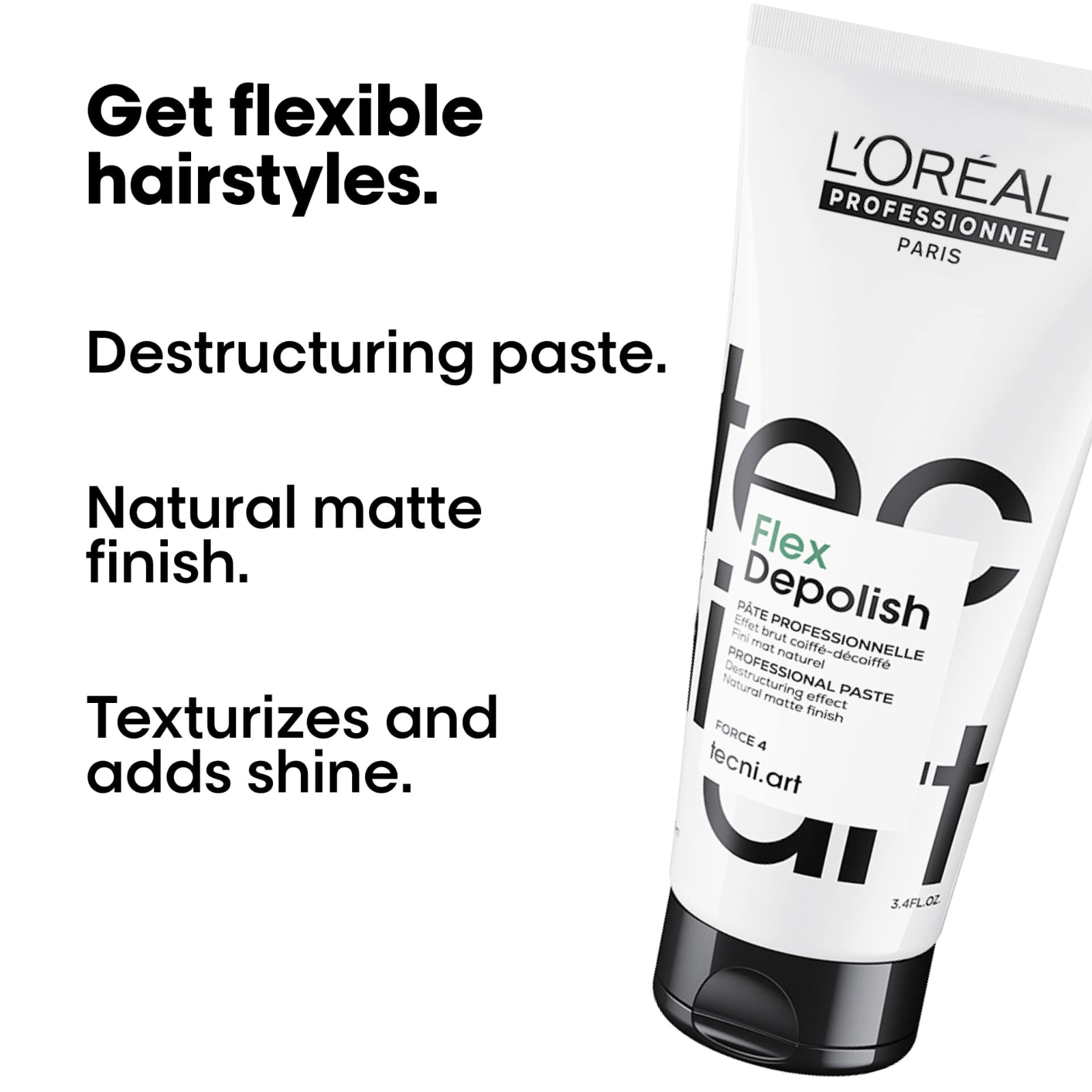 L'Oréal Professionnel Flex Depolish (Paste to deconstruct and mattify hair)
