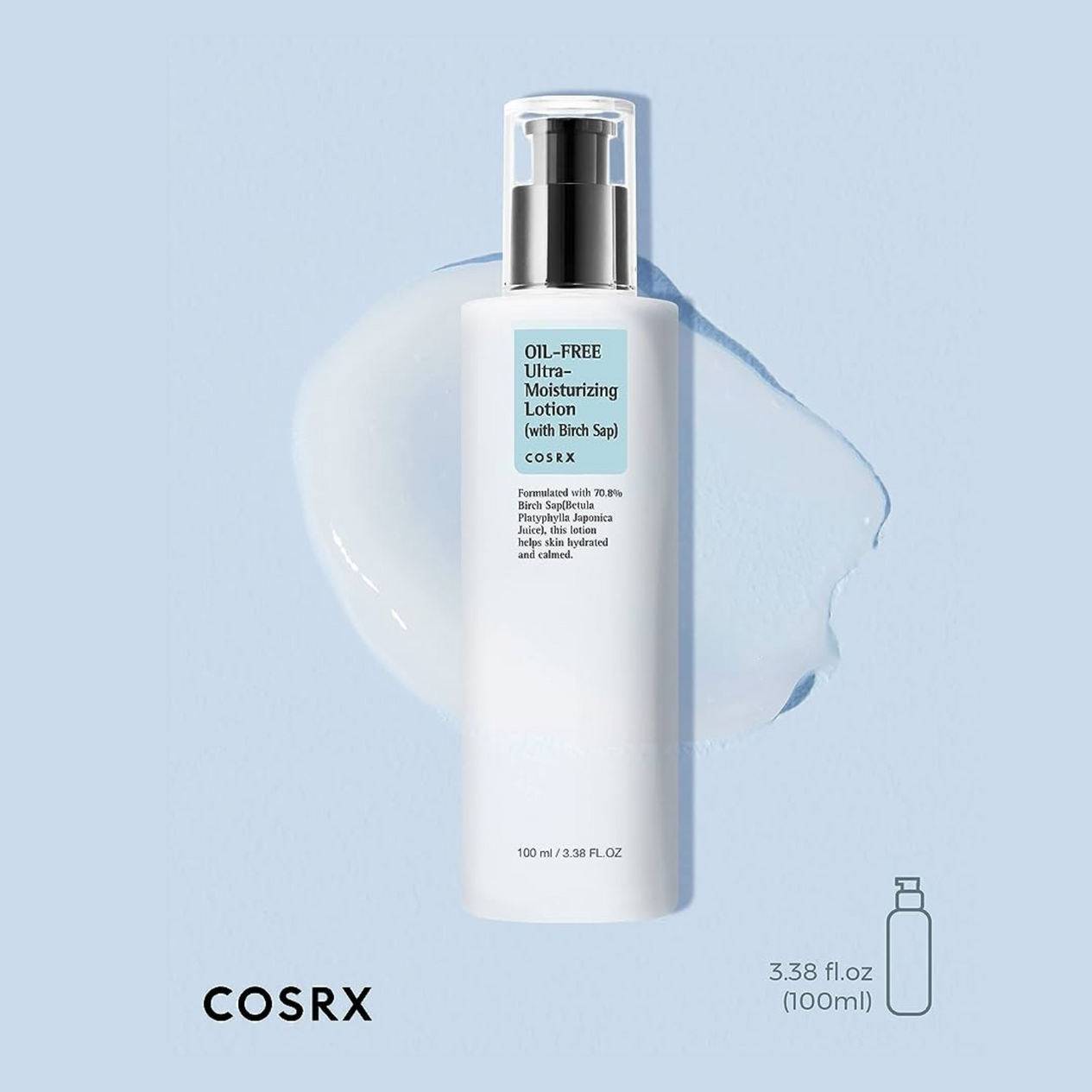 Cosrx Oil Free Ultra Moisturizing Lotion (Daily moisturizing lotion)