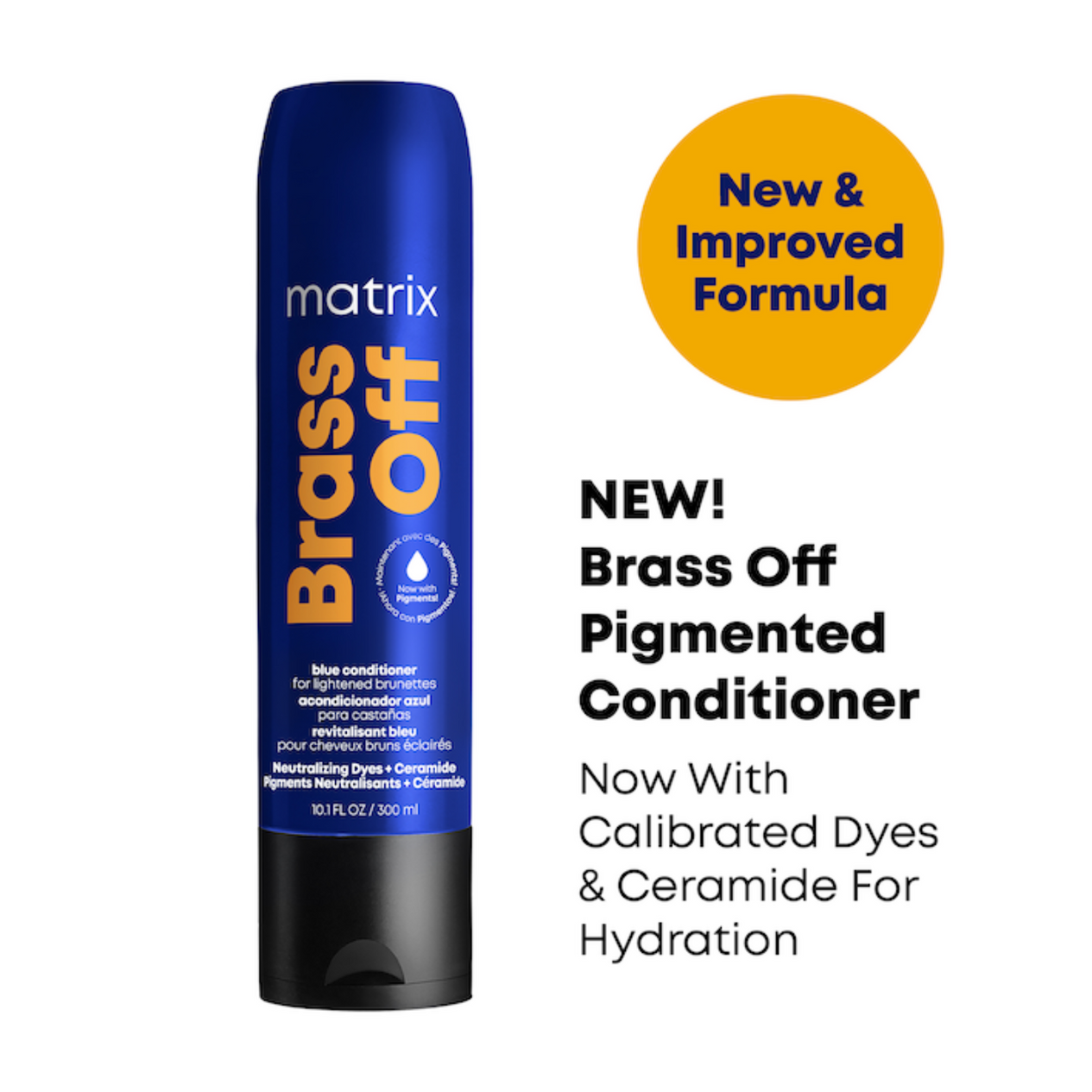 Matrix Brass Off Blue Pigmented Toning Conditioner (Toning conditioner)