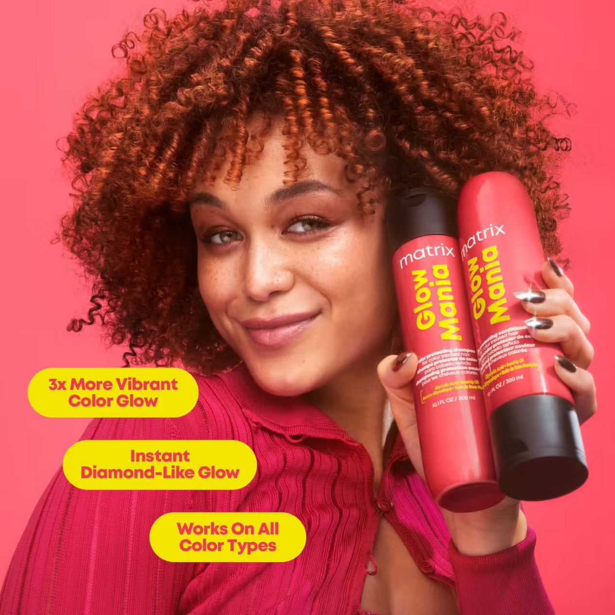 Matrix Glow Mania Color Protecting Conditioner (Conditioner for color treated hair)