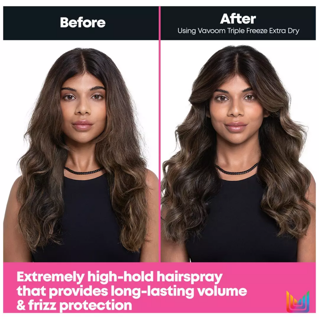 Matrix Vavoom Triple Freeze Extra Dry Hairspray (High-hold hairspray)