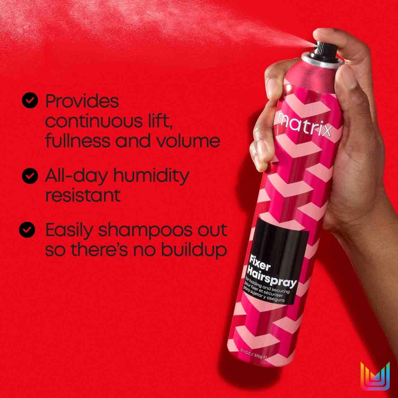 Matrix Fixer Hairspray (Strong-hold, finishing spray)