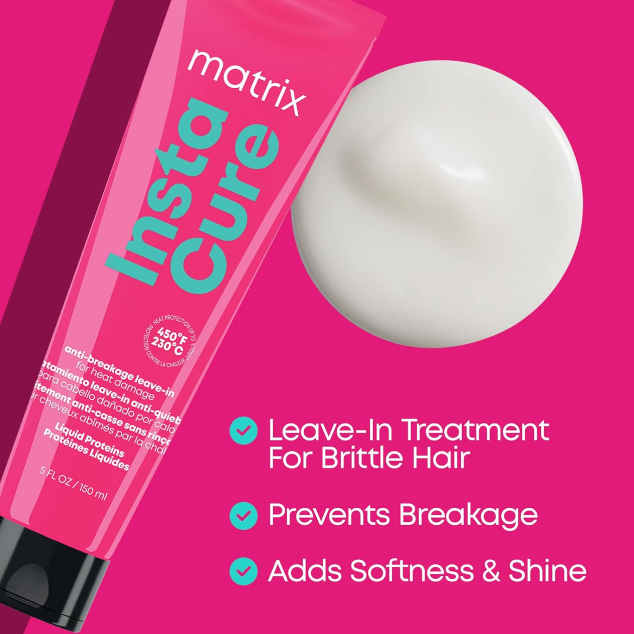 Matrix Instacure Anti-Breakage Leave-In Hair Treatment (Hair cream for damaged hair)