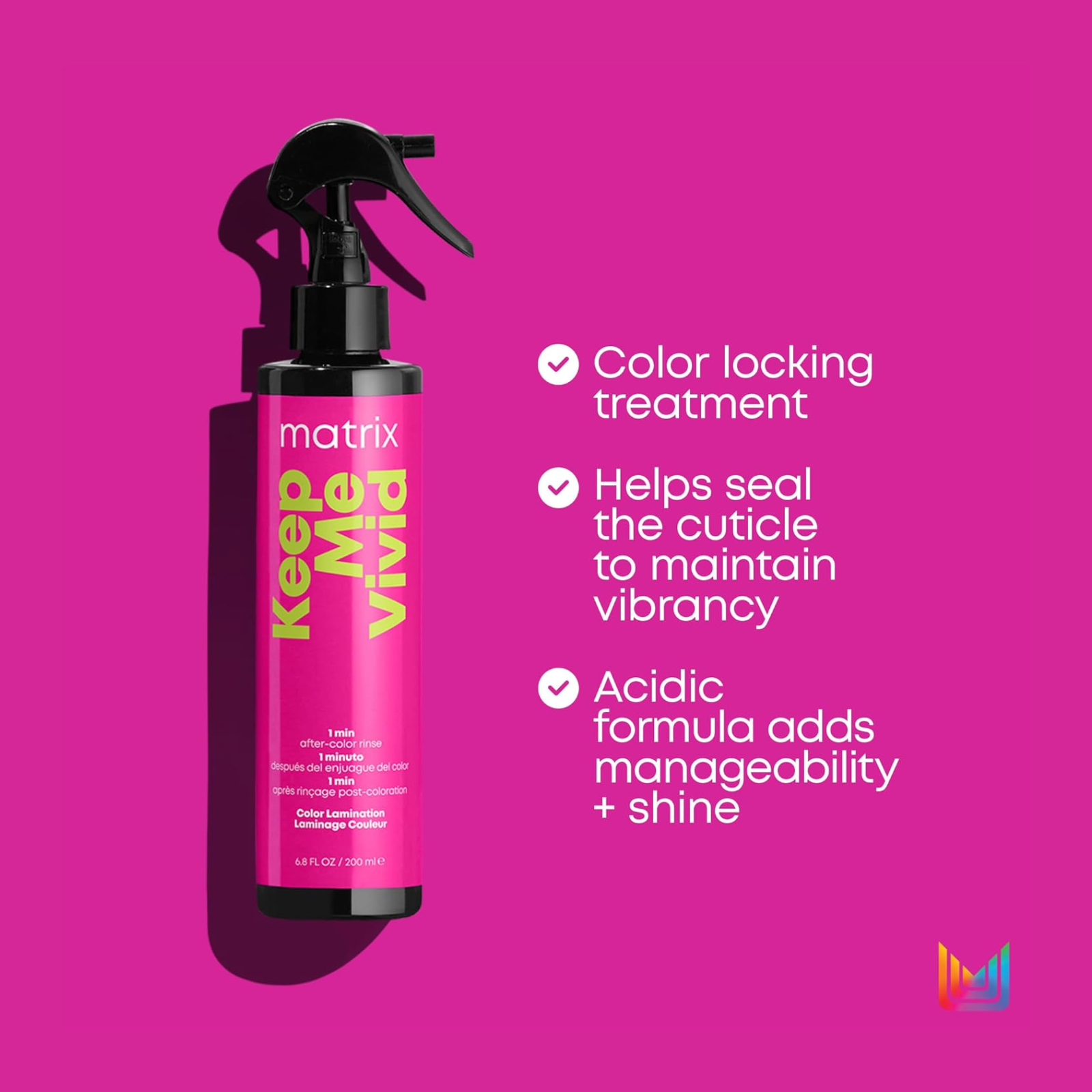 Matrix Keep Me Vivid Color Lamination Spray (Post-color treatment)