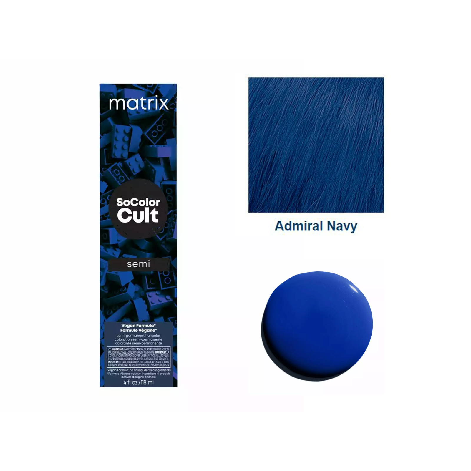 Matrix Cult Semi-Permanent Color (High-impact hair color line)