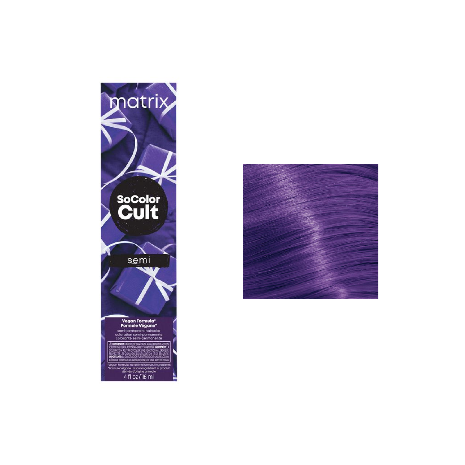 Matrix Cult Semi-Permanent Color (High-impact hair color line)