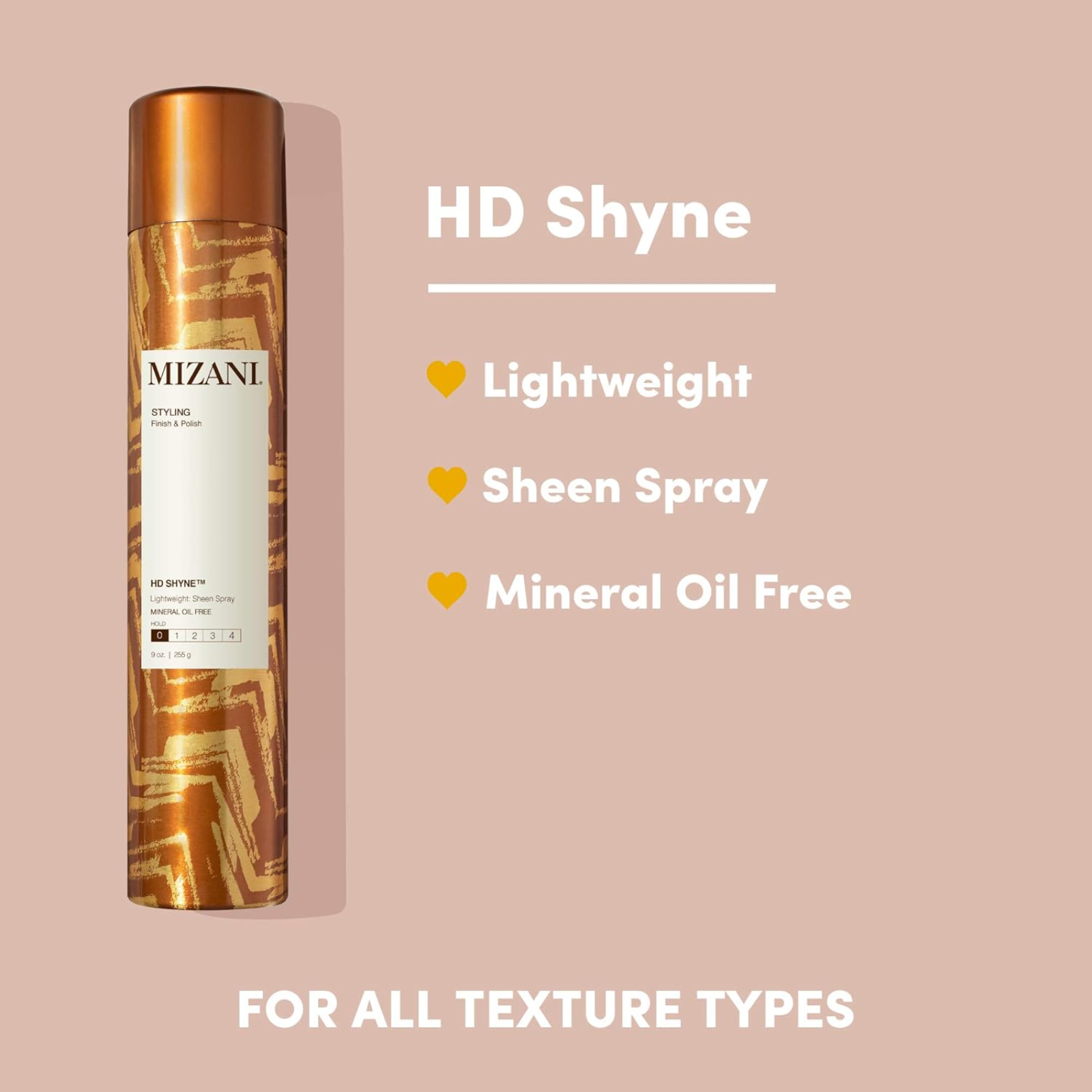 Mizani HD Shyne Lightweight Sheen Spray (Anti-frizz spray)