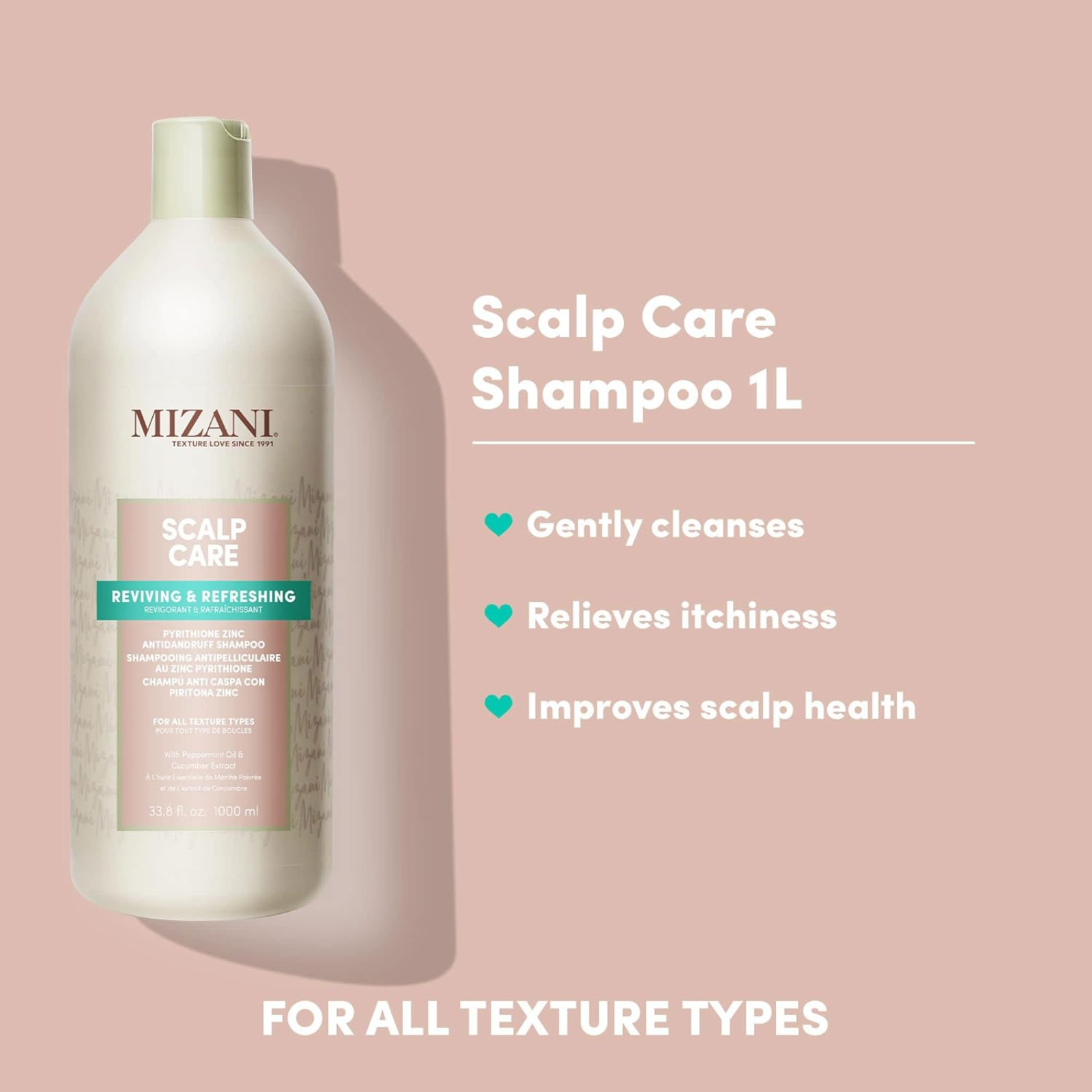 Mizani Scalp Care Anti-Dandruff Shampoo (Reviving shampoo)