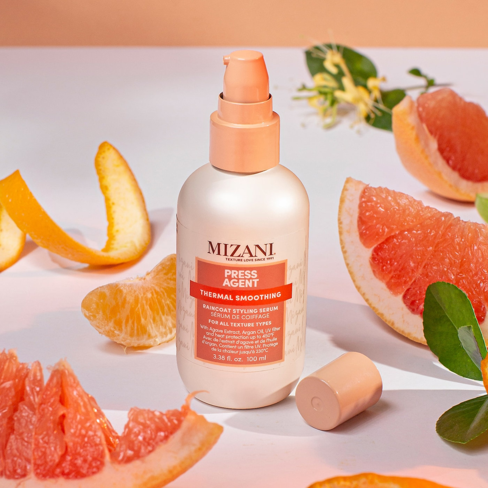 Mizani Press Agent Thermal Smoothing Raincoat Styling Serum (Thermal smoothing styling serum)