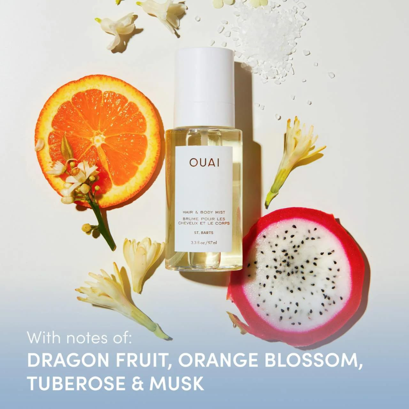 OUAI St. Barts and Body Mist (Luxurious tropical-scented hair and body mist)