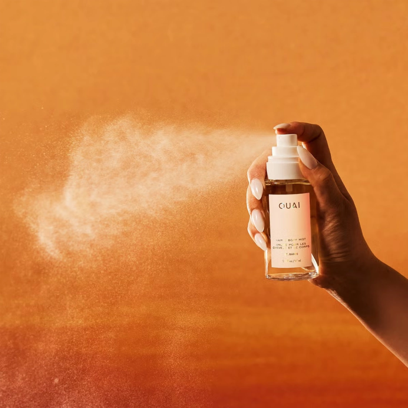 OUAI St. Barts and Body Mist (Luxurious tropical-scented hair and body mist)