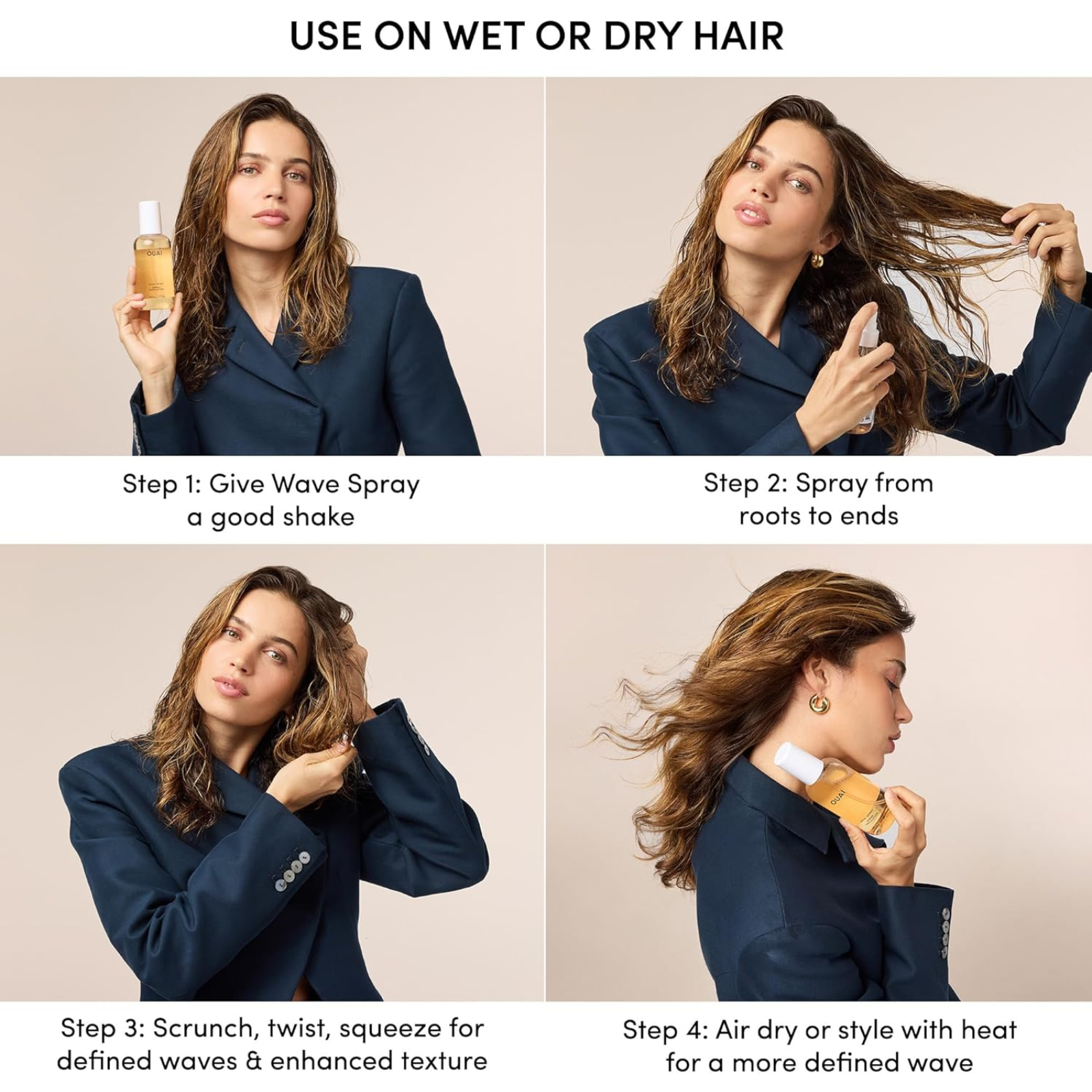 OUAI Wave Spray (Salt-free spray)