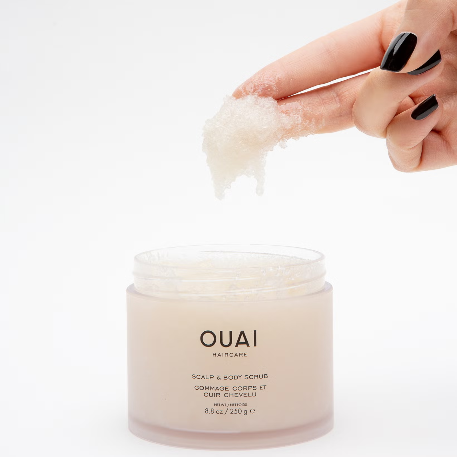 OUAI Scalp And Body Scrub (Deep-cleansing sugar scrub)