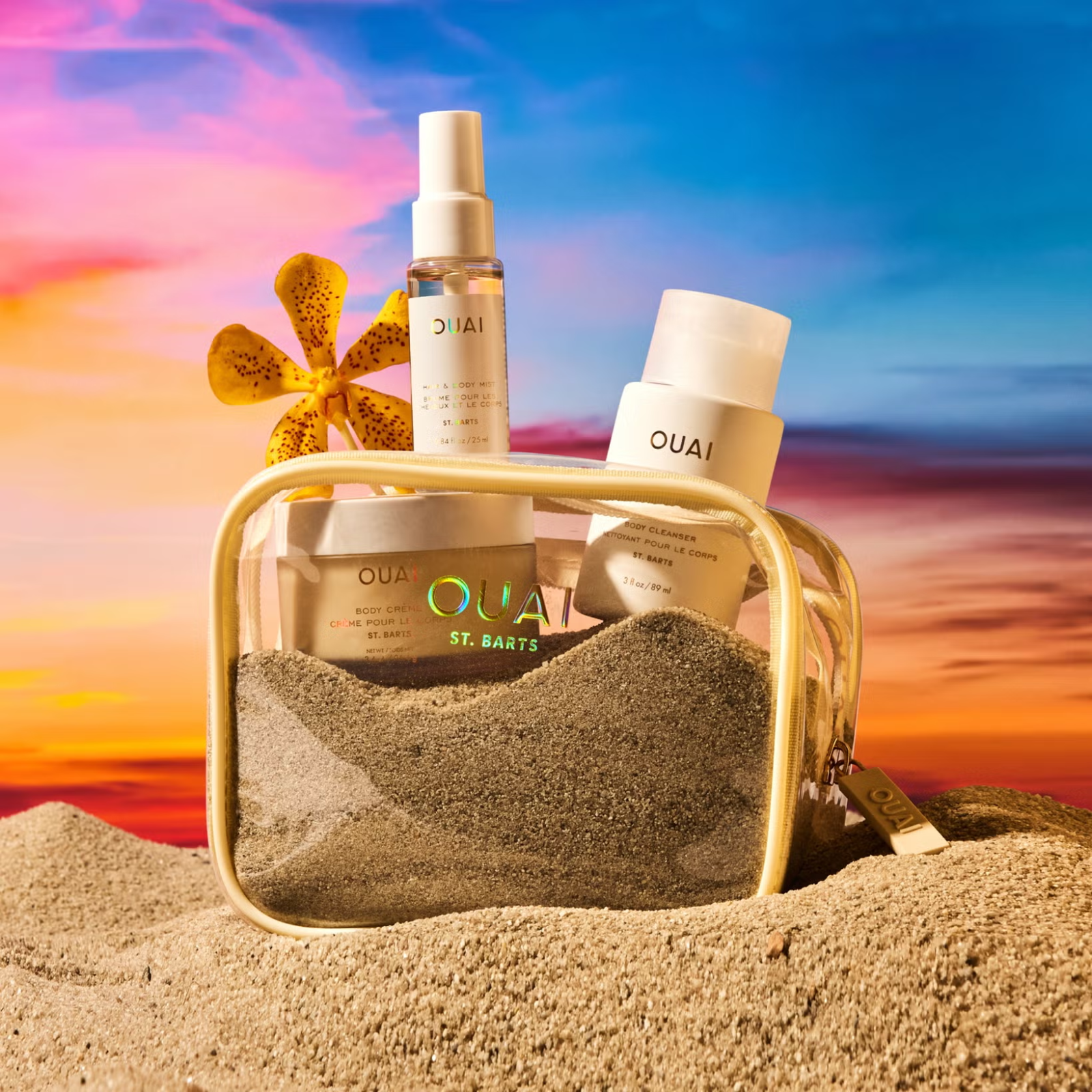 OUAI St. Barts Travel Kit (3in1 travel kit)