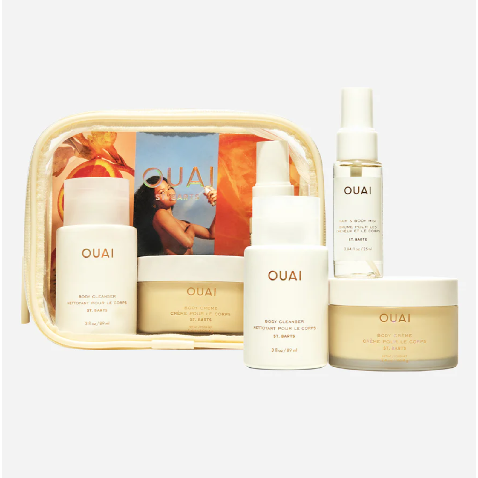 OUAI St. Barts Travel Kit (3in1 travel kit)